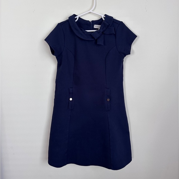 Hope & Henry - Navy Ponte Knit Dress - Picture 3 of 3